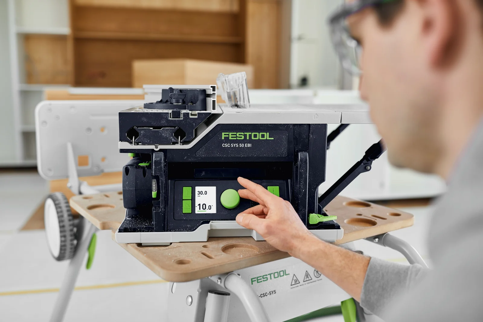 Festool Ferăstrău circular cu masă, cu acumulator CSC SYS 50 EB-Basic-Set [7]