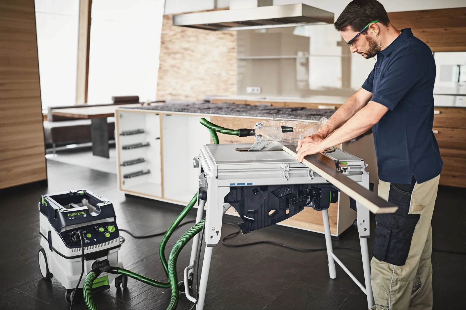 Festool Ferăstrău circular cu masă TKS 80 EBS ST 840-Set [7]