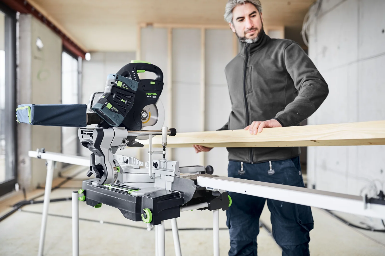 Festool Ferăstrău circular staţionar cu sanie de glisare cu acumulator KAPEX KSC 60 EB 5,0 I-UG-Set [5]
