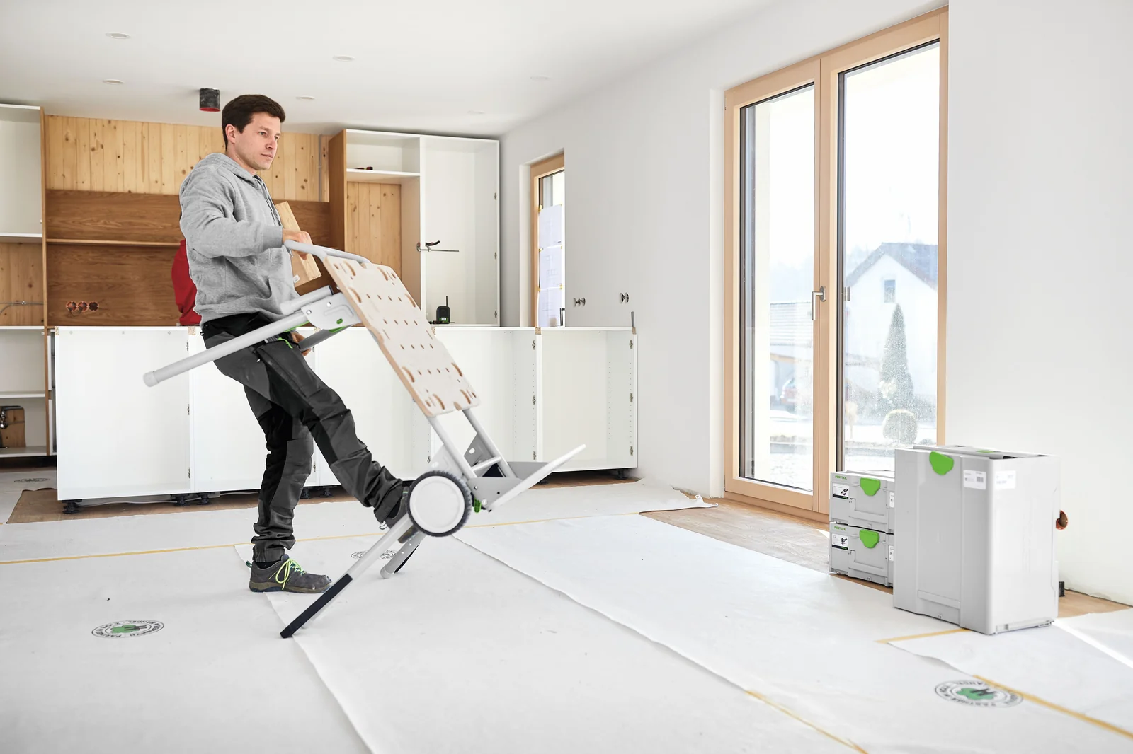 Festool Masa de lucru cu pneuri din cauciuc UG-CSC-SYS [6]