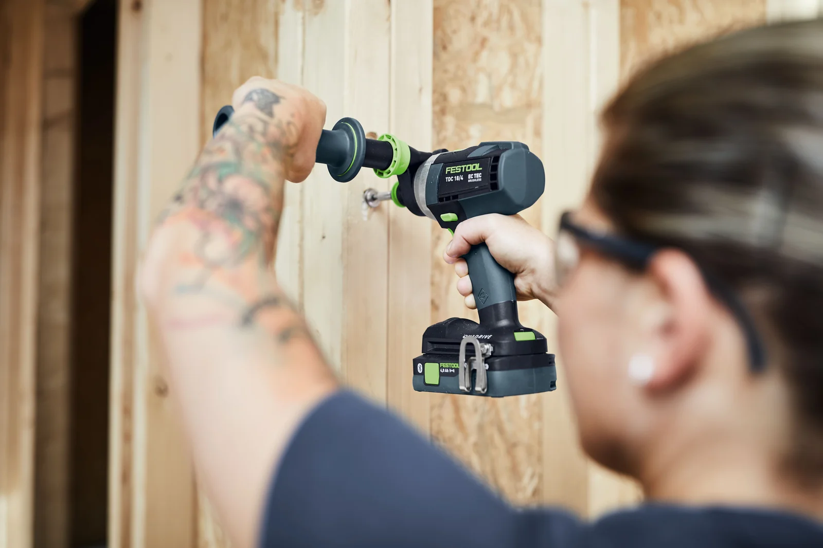 Festool Masini de gaurit si insurubat cu acumulatori QUADRIVE TDC 18/4-Basic [4]