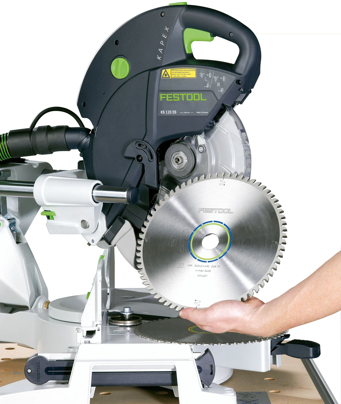 Festool Panza de ferastrau ALUMINIUM/PLASTICS HW 260x2,4x30 TF68 [3]