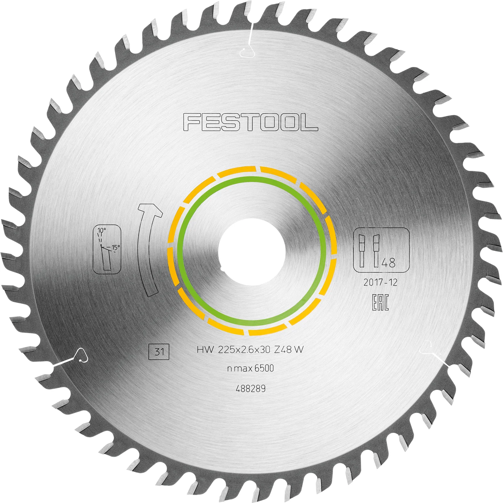 Festool Panza de ferastrau WOOD FINE CUT HW 225x2,6x30 W48 [2]