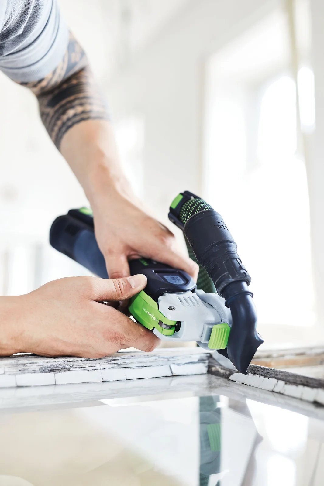 Festool Sculă electrică oscilatoare multifuncţională cu acumulator VECTURO OSC 18 E-Basic-Set [6]