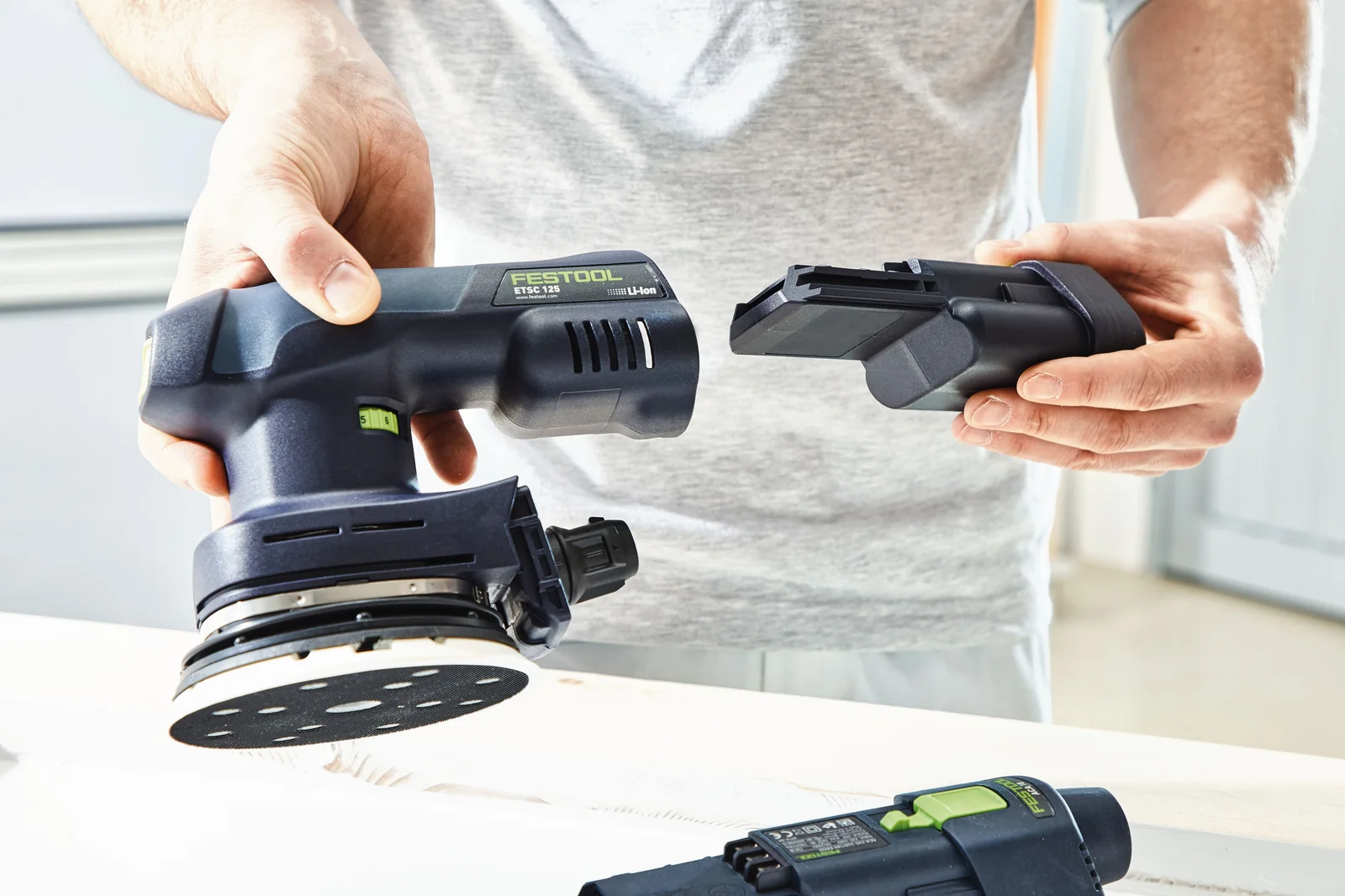 Festool Şlefuitor cu excentric cu acumulatori ETSC 125-Basic [6]