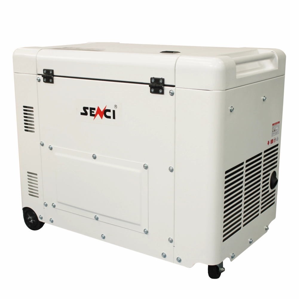 Generator insonorizat diesel SENCI SCDG-10000SE TEQ Pmax 9.4kVA 230V/400V pregatire ATS inclusa [3]