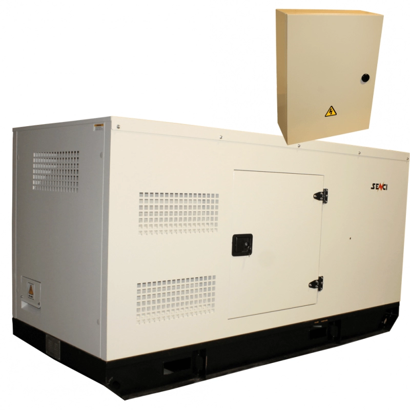 Generator insonorizat SENCI SCDE97i-YS putere maxima 96.8 kVA 400V ATS inclus [2]