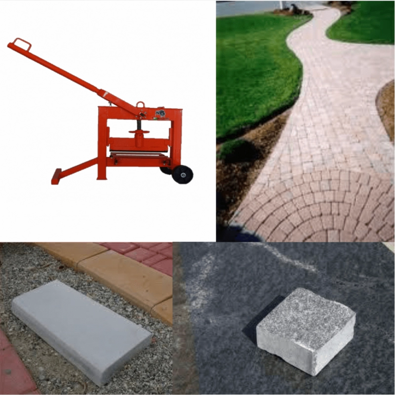 Ghilotina pentru prefabricate BISONTE GP42 lungime de taiere 420 mm [2]