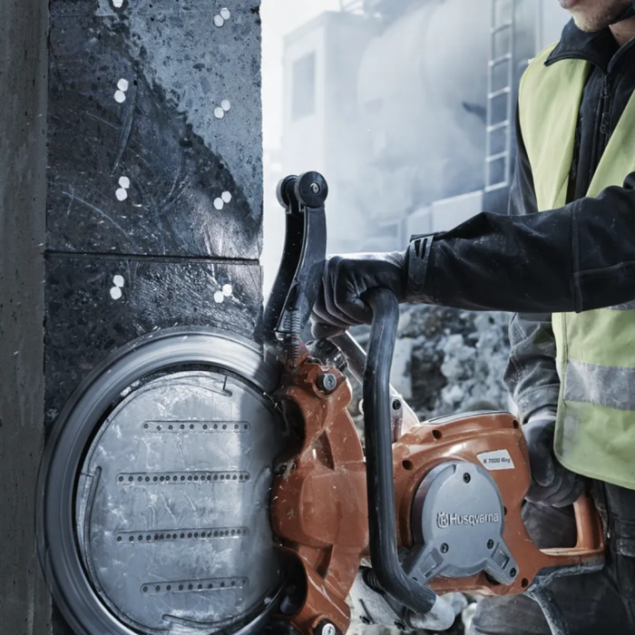 Husqvarna K 7000 RING - Motofierastrau electric cu disc tip inel [7]