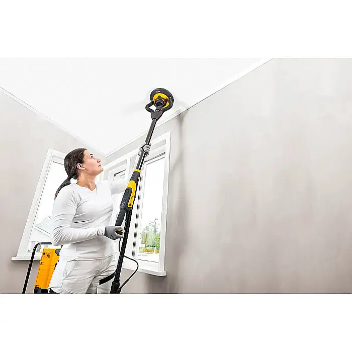 Set slefuitor MIRKA Leros 950CV si aspirator MIRKA 1230 AFC + furtun de aspiratie 6m si protectie furtun [11]