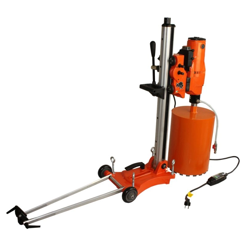 Masina de carotat BISONTE EC3000 230V 2800 W, Ø maxim pentru carotare beton 300 mm, suport inclus [2]