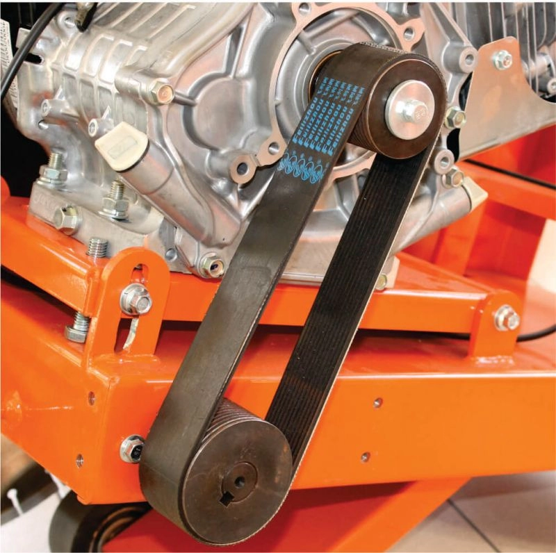 Masina de taiat asfalt/beton BISONTE MTA501H motor Honda GX390 13 cp disc Ø 500 mm optional [4]