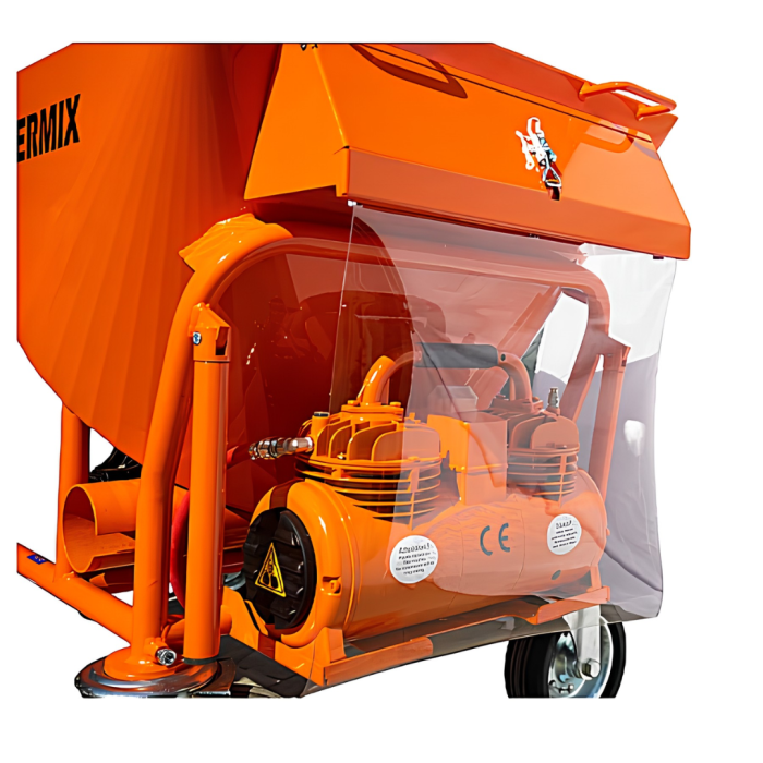 Masina de tencuit profesionala POWERMIX Alpha 380V [7]