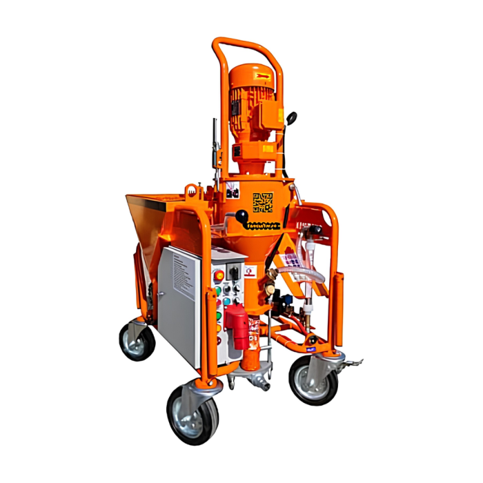 Masina de tencuit profesionala POWERMIX duo 230-380V monofazica sau trifazica [2]