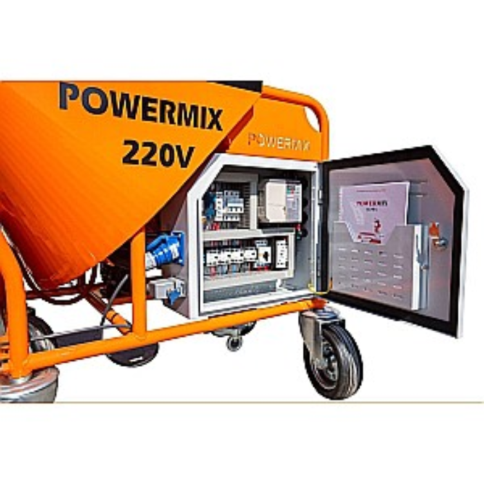 Masina de tencuit profesionala POWERMIX mono 230V monofazica [5]