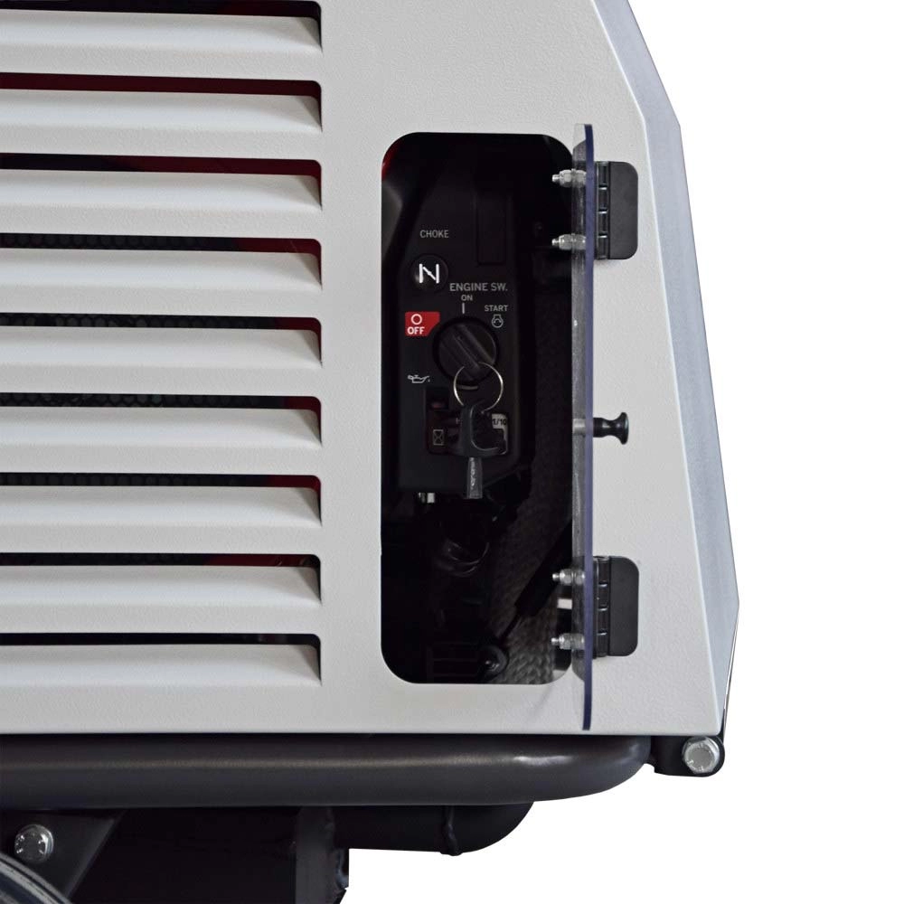 Motocompresor ROTAIR VRK 16 AE presiune 6 bar debit 1600 l/min motor Honda GX 630 20.8 cp [2]