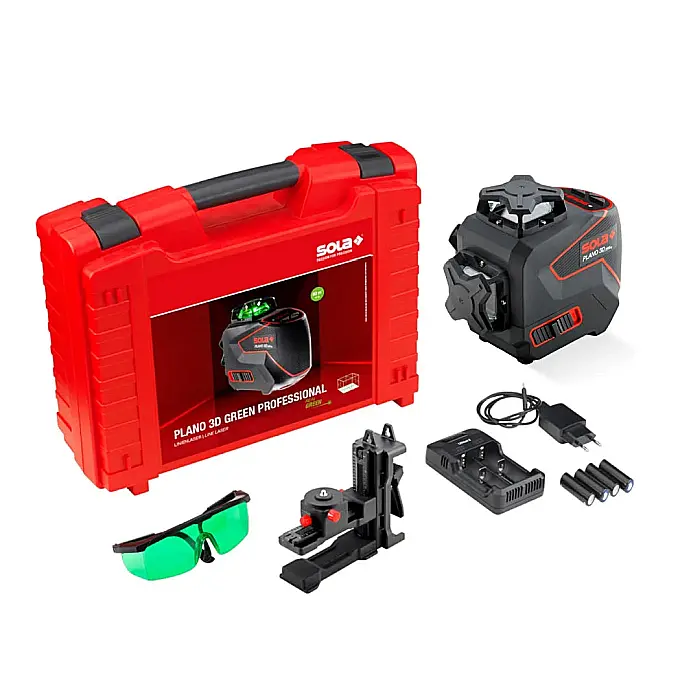 Nivela Laser cu Linii SOLA PLANO 3D GREEN PRO [4]