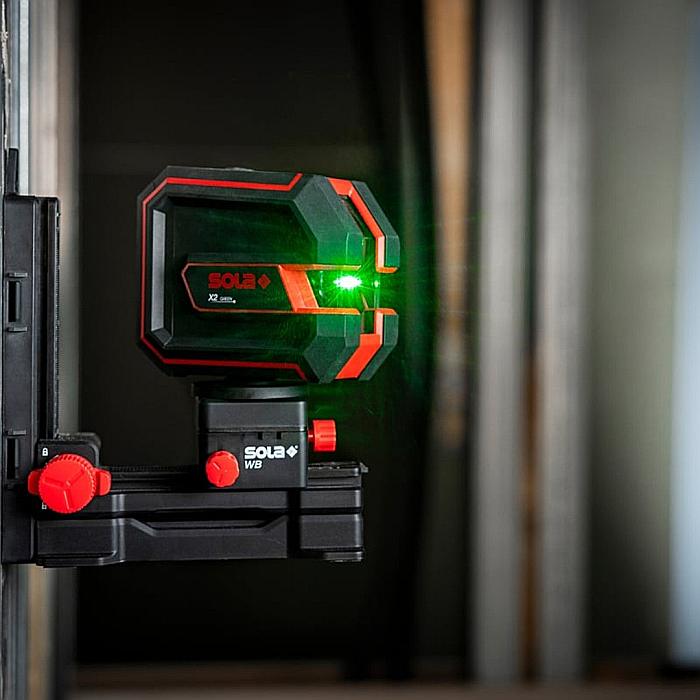 Nivela Laser Verde in Cruce SOLA X2 GREEN [5]