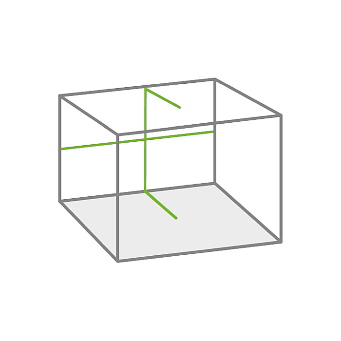 Nivela Laser Verde in Cruce SOLA X2 GREEN [6]