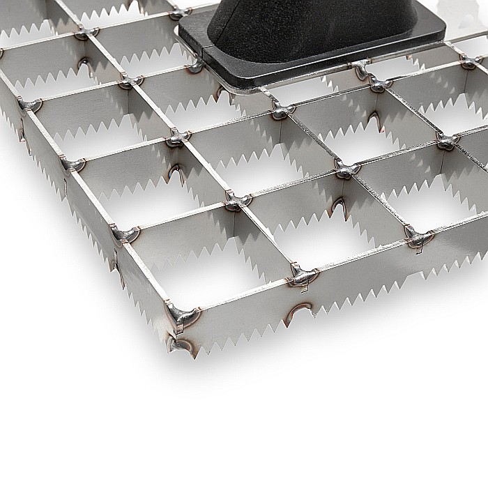 Rabot de camp inox cu dinti 33x18 SOLID [2]