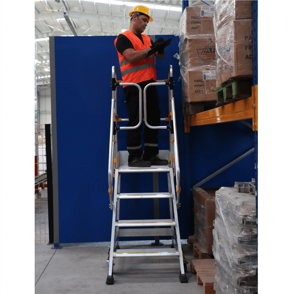 Platforma mobila profesionala EP4 din aluminiu, H lucru 3,05m [4]