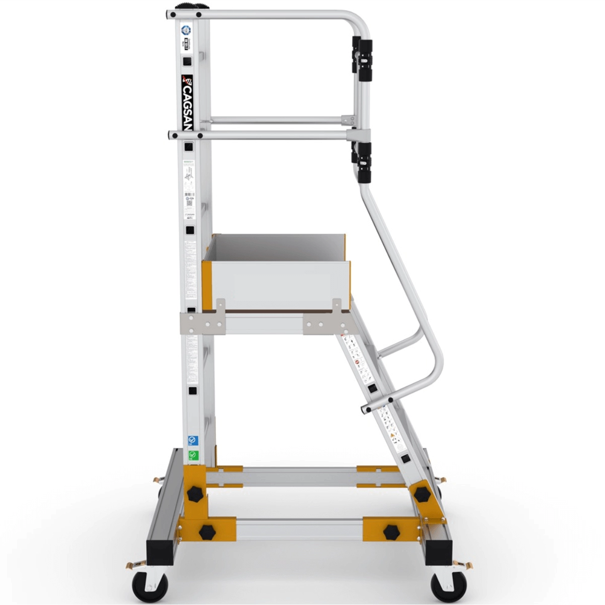 Platforma mobila profesionala RD28 din aluminiu, H lucru 2,8 m [8]