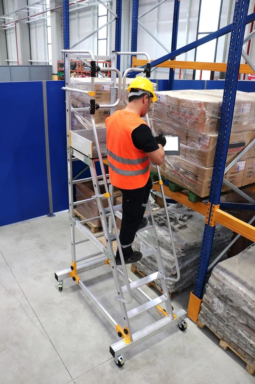 Platforma mobila profesionala RD38 din aluminiu, H lucru 3,8 m [2]
