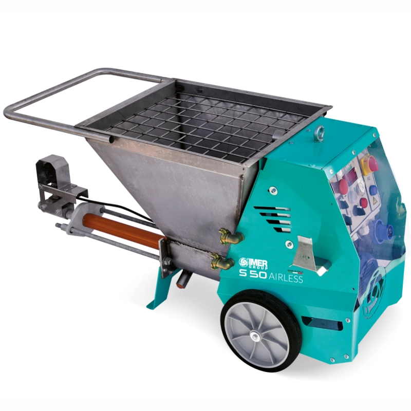 Pompa multifunctionala Imer Small 50ESEVO 230V debit 0.8-14l/min inclus-sita/compresor/kit tencuiala [6]