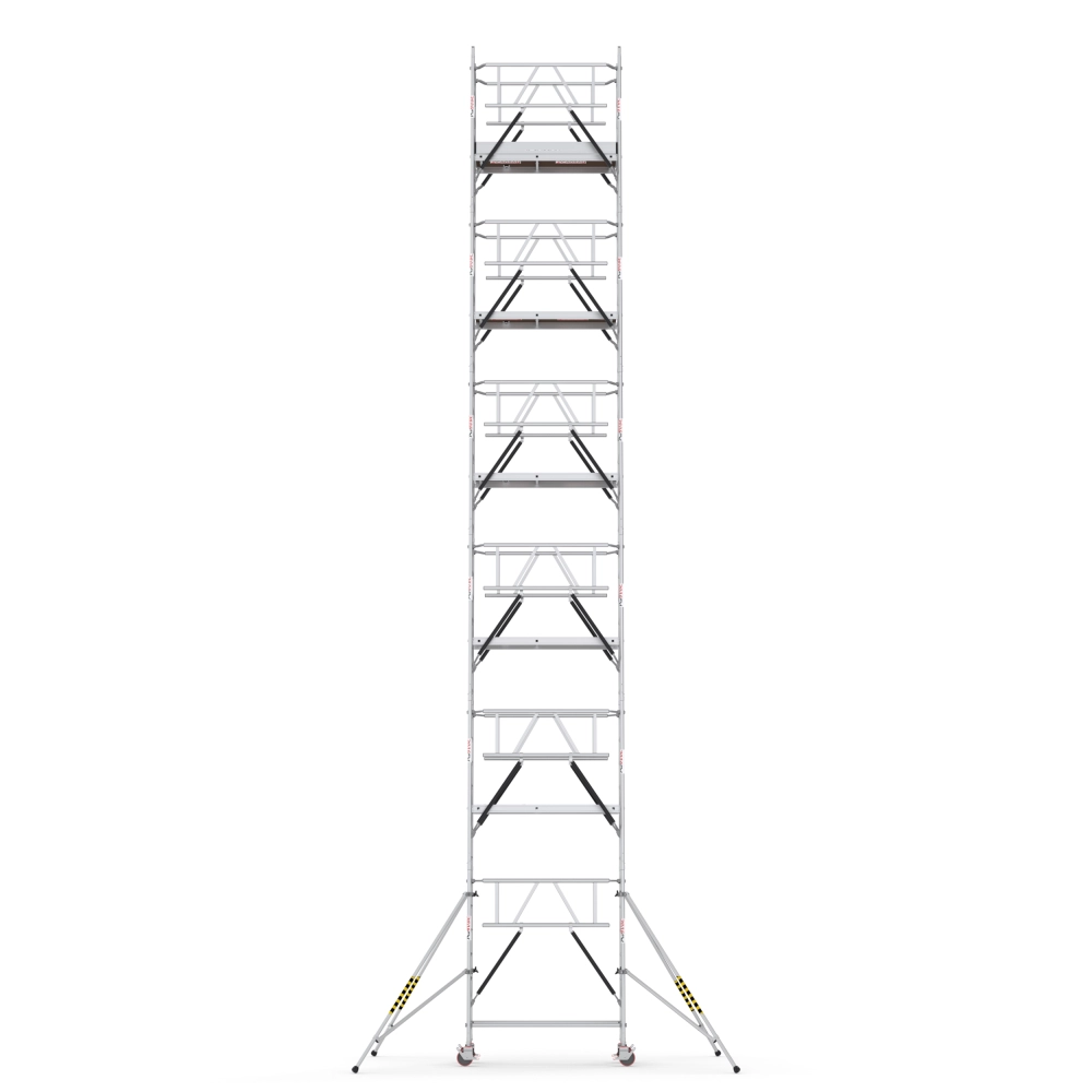 ProTUBE SN13.6 Schela mobila profesionala din aluminiu H lucru 13,6m [2]