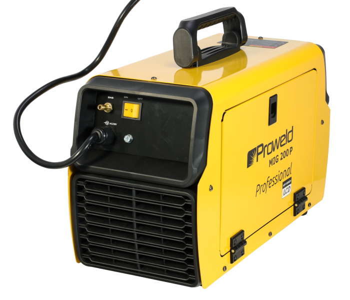 ProWELD MIG 200P LCD Synergetic Pulse & Double Pulse, MIG/MAG, TIG, MMA, Otel [2]