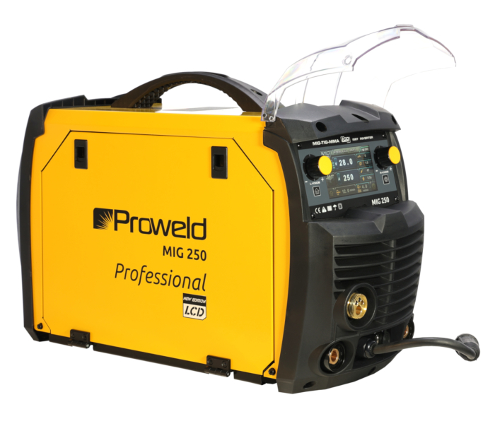 ProWELD MIG 250 Synergetic Invertor digital MIG/TIG/MMA 200A, Sudura otel [6]