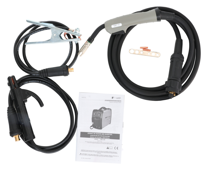 ProWELD MIG 250 Synergetic Invertor digital MIG/TIG/MMA 200A, Sudura otel [2]