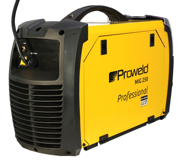 ProWELD MIG 250 Synergetic Invertor digital MIG/TIG/MMA 200A, Sudura otel [3]