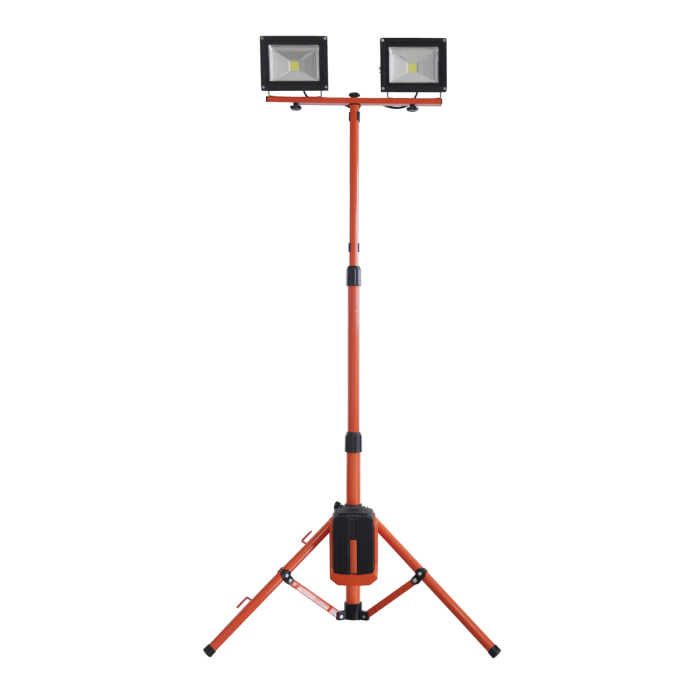 Redback ED40 Stand proiectoare LED acumulatori 40V, 2x20W, solo [5]