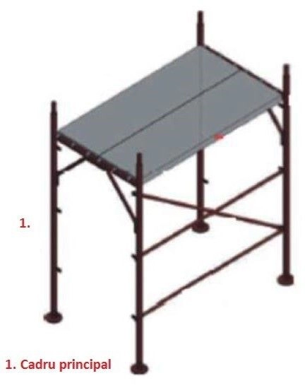 Schela CONDOR Omega 1080 mp, 1.8 x 1.05 x 2.0 m cu pivot, podea din otel zincat, L 36 m / H 30 m [5]