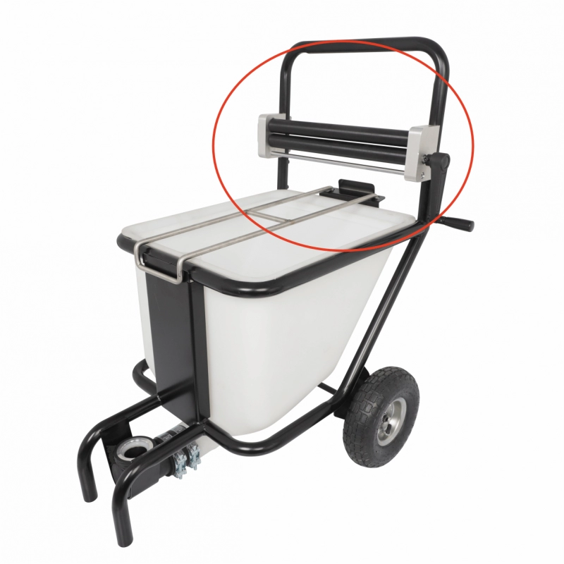 Sistem presare/roluire saci Bisonte - evacuare materiale semifluide - conectare rezervor BT1009393 [2]