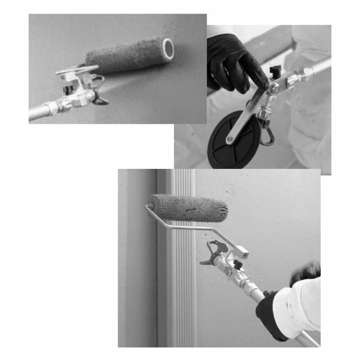 SprayRoller Wagner pentru conectare cu pompa airless - cadru 25 cm - include SpeedShield [3]