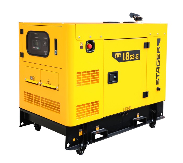 Stager YDY18S3-E Generator insonorizat 18kVA, 23A, 1500rpm, trifazat, diesel [3]