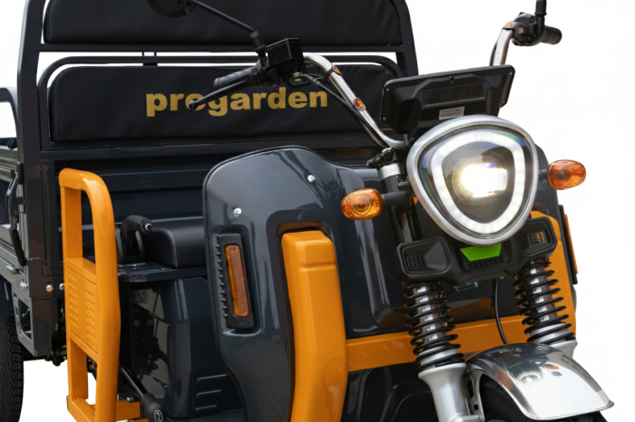 Triciclu Electric Cargo Progarden TRIVO 3000, 25km/h, 72V, 58Ah, incarcator [9]