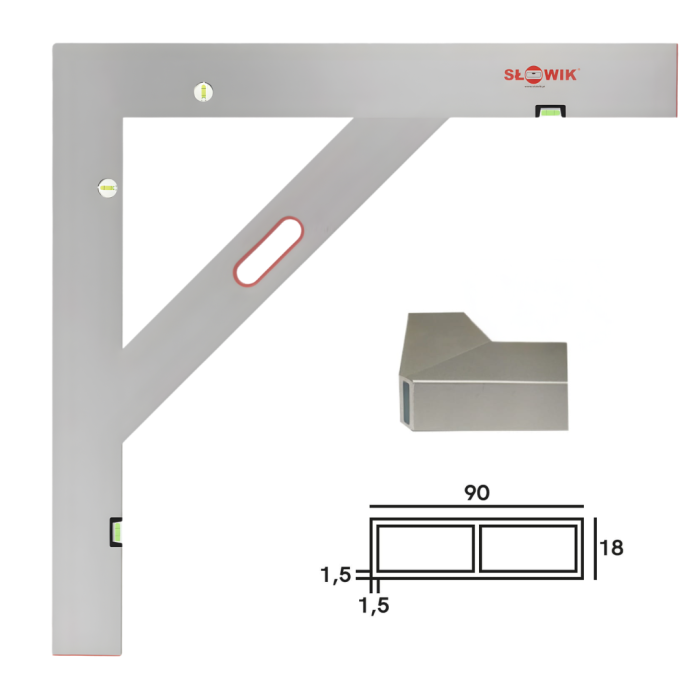 Vinclu mare cu 4 bule KB - 100x100 cm [2]