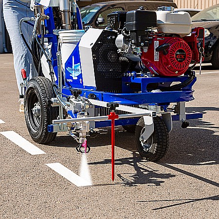 Masina de marcat hydroline l AIRLESS autopropulsata [2]