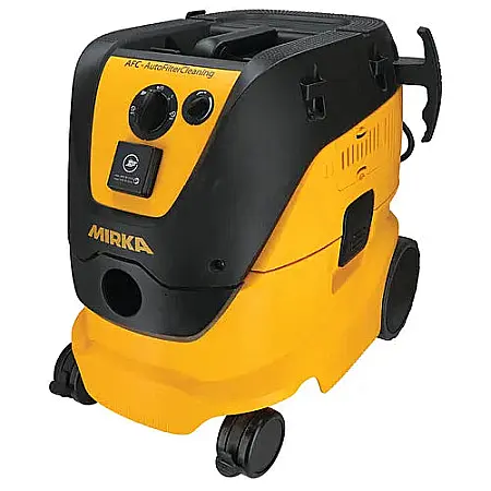 Set slefuitor MIRKA Leros 950CV si aspirator MIRKA 1230 AFC + furtun de aspiratie 6m si protectie furtun [1]