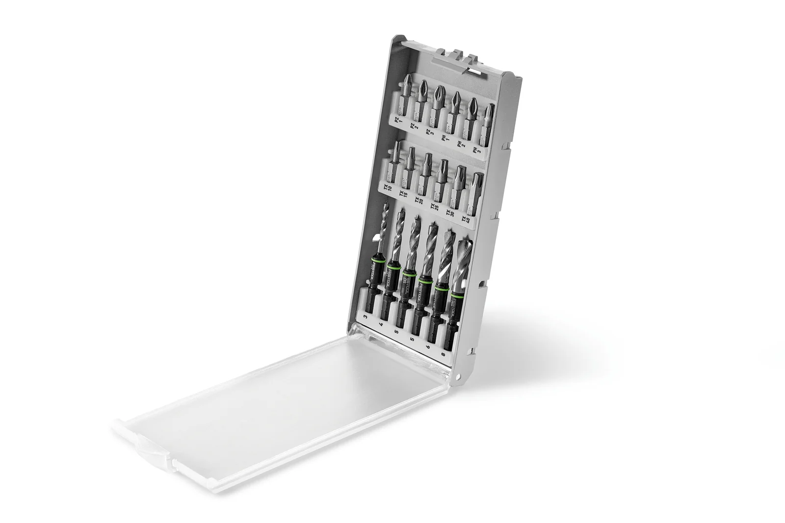 Festool Set de capete de burghiu BKS SYS3 D3-8 K CE/W