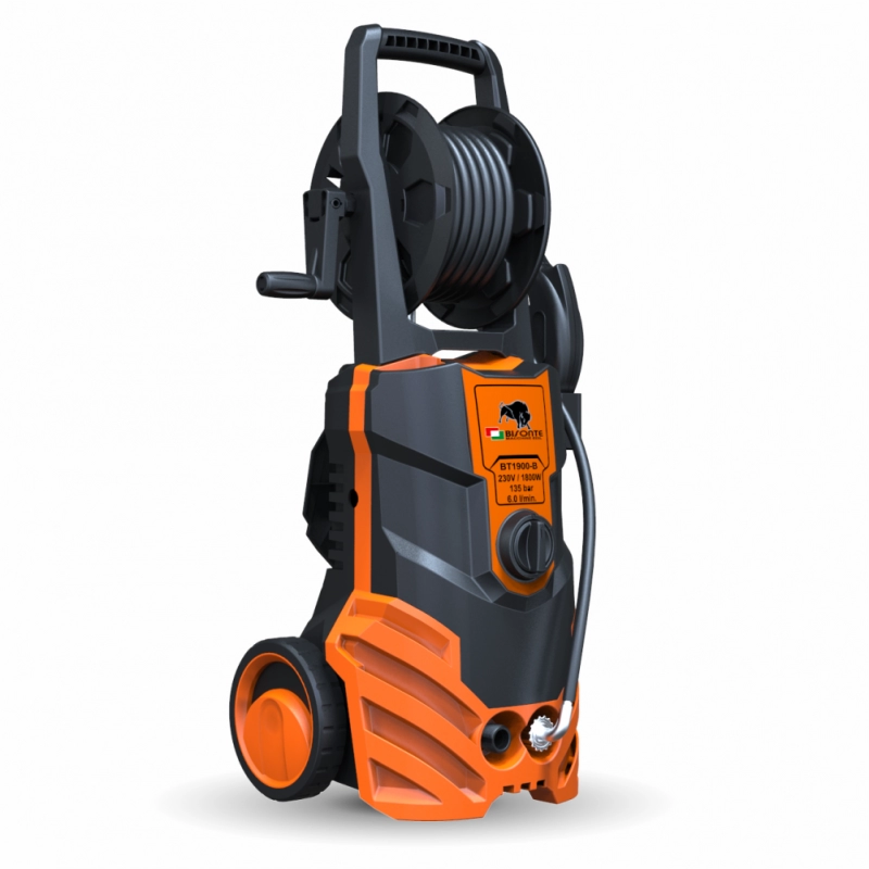 Spalatoare cu presiune - Aparat de spalat cu presiune BISONTE BT1900B debit 6l/min presiune 135bar motor electric 230V 1800W