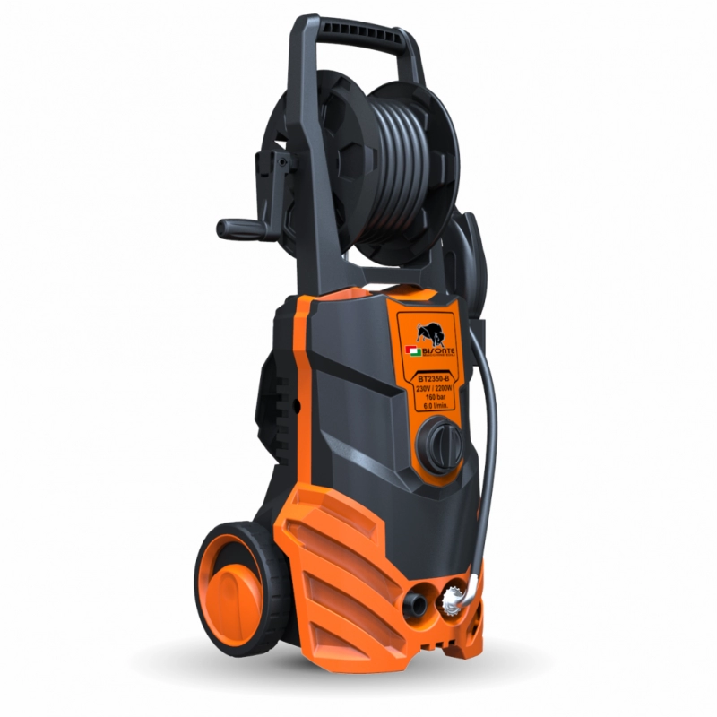 Aparat de spalat cu presiune BISONTE BT2350B debit 6l/min presiune 160bar motor electric 230V 2200W [1]