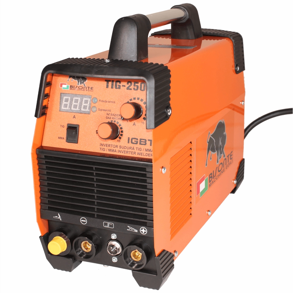 Aparate de sudura si taiat - Aparat de sudura BISONTE TIG-250 15-250A 230V