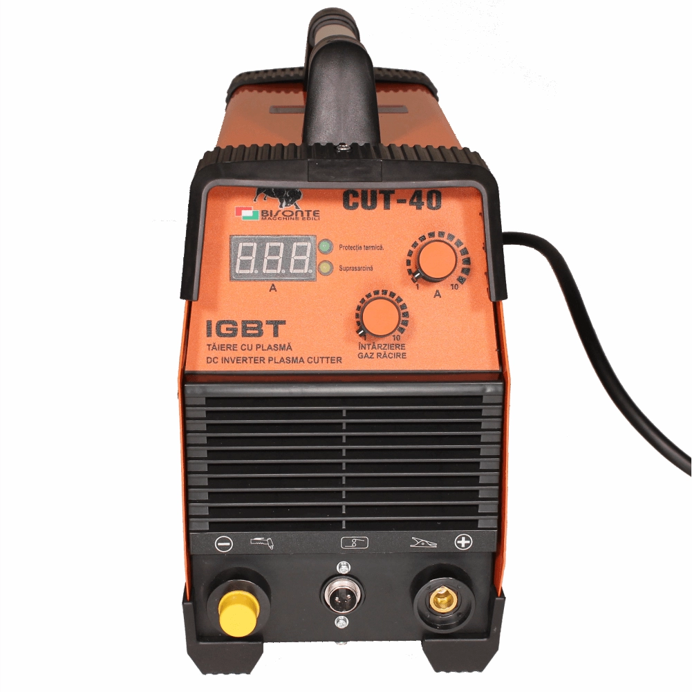 Aparat de taiere cu plasma BISONTE CUT-40 10-40 A 230V grosime taiere 1-10 mm [4]