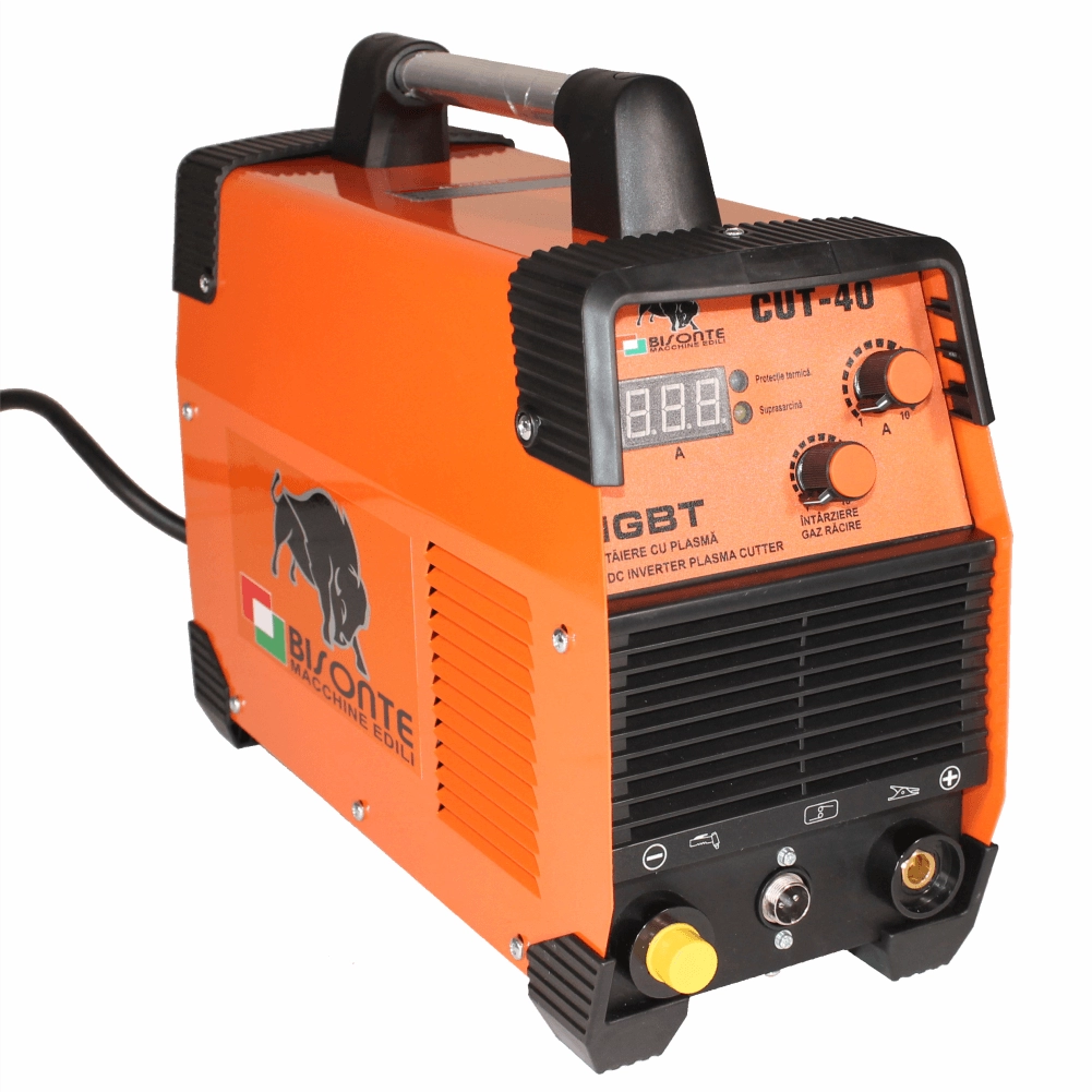 Aparat de taiere cu plasma BISONTE CUT-40 10-40 A 230V grosime taiere 1-10 mm [2]