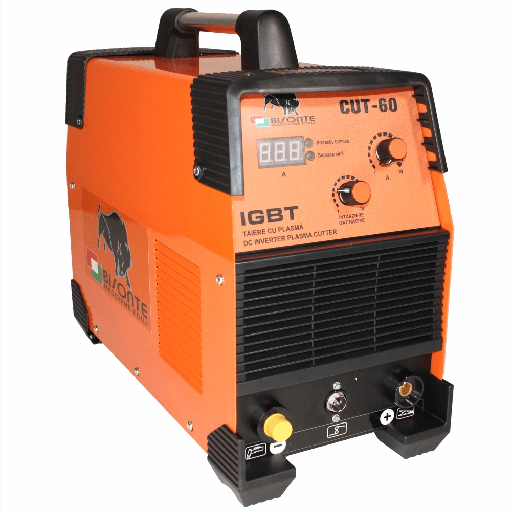 Aparat de taiere cu plasma BISONTE CUT-60 10-60 A 400V grosime taiere 1-15 mm [2]