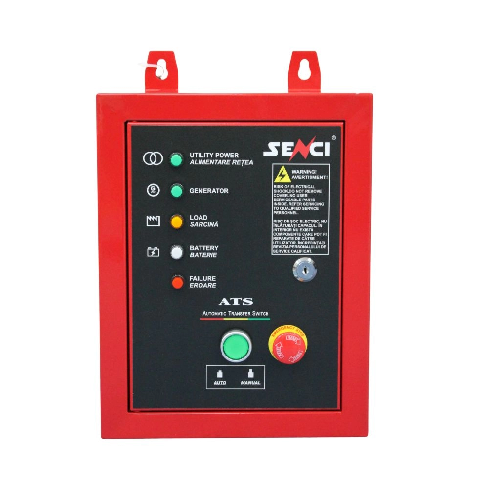 Generatoare de curent insonorizate <100kw - ATS Senci pentru 7.5kW-9.5kW TEQ